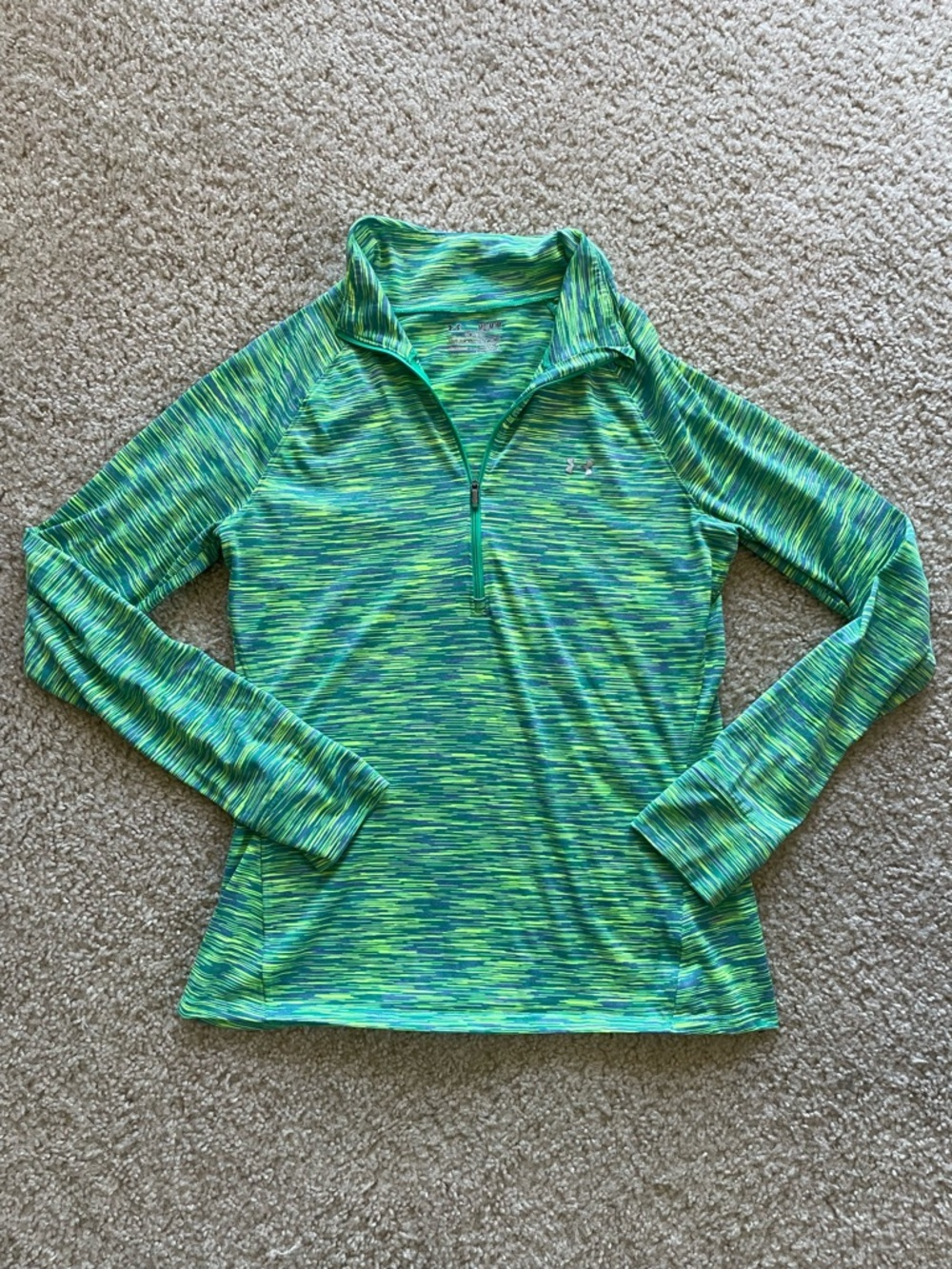 Under Armour Green Quarter Zip